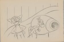 2 LOT Disney Meet The Robinsons Book Page Illustration Drawing Len Smith 551 picture