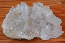 White with Yellow Quartz 1.776 kg Himalayan Crystal Row Cluster Specimens Decor picture