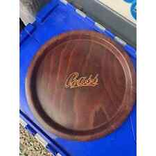 Vintage BASS ALE Gerling Sol-Chligs Foreign 10 Sanenwood Wood Bar Tray Rare HTF picture