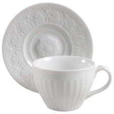 Coventry  Parthenon White Cup & Saucer 4639727 picture
