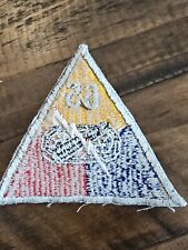 WWII US Army 65th Tank Armor Battalion Cut Edge Patch L@@K picture