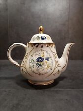 Arthur Wood Chatsworth England Vintage Tea Pot with Gold Trim picture