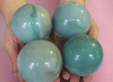 Gorgeous Green Aventurine - 1 Sphere Healing, Luck, Abundance With Stand LARGE picture