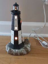 Lefton Vintage CAPE HENRY Lighthouse Accent Lamp Historic American Lighthouse picture