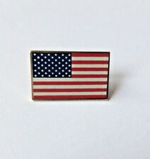 AMERICAN FLAG LAPEL PIN MADE IN USA Hat Tie Tack Badge Pinback VOTE picture