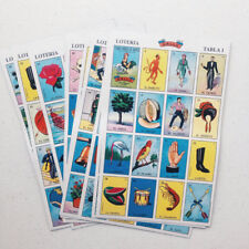 Loteria Mexicana.Don Clemente 10 playing boards, 54 playing cards (COMBO DE 10 ) picture