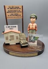 Hunmel Checkpoint Charlie Figurine Limited Edition #2255/20000 BONUS WALL PIECE  picture