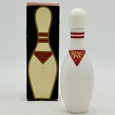 Vintage Avon KING PIN Wild Country After Shave Bowling Pin Decanter Full In Box picture