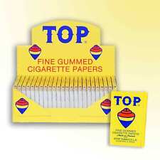 Top Rolling Papers Fine Gummed Cigarette Papers (Full Display Box - 24 Booklets) picture
