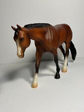 Peter Stone Signed RARE 1996 TEST RUN Horse Bay Western Pleasure Model With Box picture