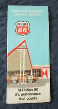1971  PHILLIPS 66   WESTERN - CENTRAL UNITED STATES  MAP picture