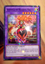 Schuberta the Melodious Maestra 1st Ed SP17-EN035 STARFOIL YuGiOh picture