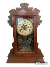 Antique Russell And Jones Clock Company- Working Condition- picture