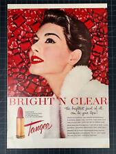 Vintage 1954 Tangee Lipstick Print Ad picture