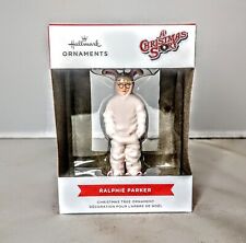 Ralphie Parker A Christmas Story Hallmark Holiday Ornament Pink Bunny Rabbit PJs picture