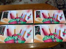 target brand bubble light sets for christmas lot of 4 boxes  picture
