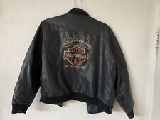 Men’s Large harley davidson leather jacket picture