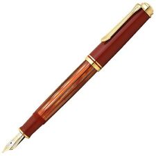 Pelikan Souveran Special Edition M600 Tortoiseshell‐Red Fountain Pen NEW JAPAN picture