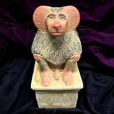 Ancient Egyptian Monkey Antiques Baboon Statue Rare Pharaonic Egyptian Rare BC picture