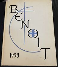 1958 St. Benedict High School Yearbook Chicago, Illinois Benoit N. Leavitt St picture