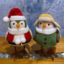 Target Wondershop 2020 Featherly Friends CORNICE & PITON Winter Christmas Birds picture