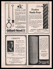 1928 Gifford Wood Ice Hook 4 Point Shaver Boston Tong Hudson New York Print Ad picture