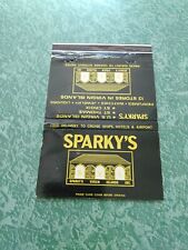 Vintage Matchbook Collectible Ephemera A8 sparky's jewelry Virgin Islands picture