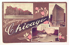 Postcard Vintage 1910s 20s Chicago Illinois Cobb Hall Steamer Eastland Unposted  picture