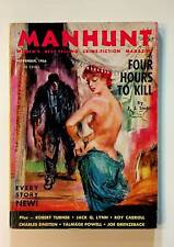 Manhunt Magazine Vol. 4 #11 VG 1956 picture