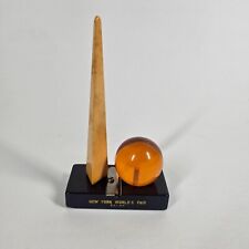 New York World’s Fair 1939 Pencil Sharpener Souvenir Vintage Bakelite Perisphere picture