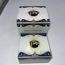 Royal Wedding Prince William Catherine Middleton Trinket Box Royal Crest W Box picture