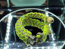 10.25 Inch Neon Yellow  Sparkle Bracelet Hidden Tobacco Smoking Pipe & Screens picture