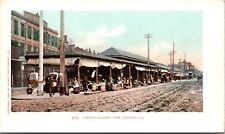 Postcard French Market in New Orleans, Louisiana picture