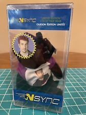 N Sync NO STRINGS ATTACHED Limited Numbered Collectible Beanie Bear JOEY in CASE picture