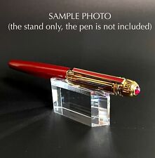 Pen Stand Art Shaped Clear Acrylic Pen Holder For Display Made in Japan picture