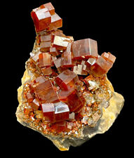 Outstanding VANADINITE (Large Crystals) *Mibladen, Morocco* picture
