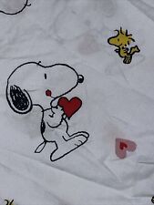 Berkshire Blanket Co SNOOPY & WOODSTOCK Love Heart Full Sheet Set of 4 ❤️blt7m88 picture