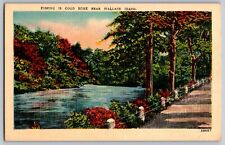Wallace, Idaho ID - Fishing is Good Here - Beautiful Lakes - Vintage Postcard picture