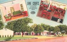 Vintage Postcard Multi View, Lake Courts Motel, San Antonio, Texas AAA picture