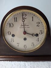BEAUTIFUL SETH THOMAS ANTIQUE WESTMINSTER CHIME MANTEL CLOCK WIND-UP MUSIC picture
