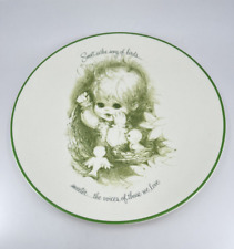 Vintage Taylor Smith Taylor Collector Plate Sweet is the song of birds 8-1/2