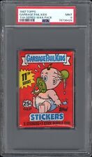 1987 Topps GPK OS11 Garbage Pail Kids 11th Series 11 Card Wax Pack PSA 9 MINT picture