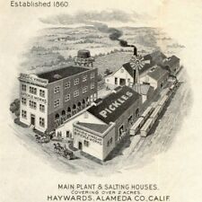 1904 Pacific Vinegar & Pickle Works Virginia City, NV San Francisco Letterhead  picture
