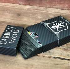 Carbon Fiber Wolf Playing Cards picture