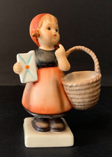 Goebel Hummel Figurine Medidation Girl w Basket  W Germany #13 picture