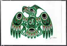 Mythical EAGLE by Coast Salish Cowichan Artist Joe Wilson - New 6