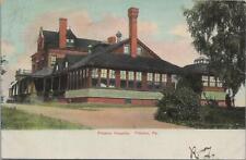 Postcard Pittston Hospital Pittston PA 1908 picture