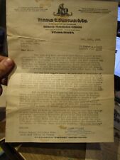 1933 Harold Shipman Company Ottawa Ontario Canada Patents Trademarks Letter Old picture