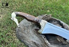 Handmade D2 Steel Ancient Greek Iberian Falcata Full Tang Sword With Sheath picture