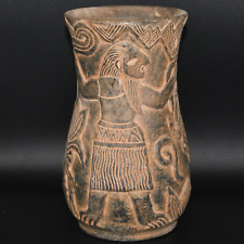 Intact Large Ancient Eastern Early Jiroft Civilization Stone Jar 3rd Century BC picture